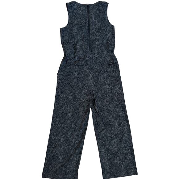 Athleta Topanga Printed Jumpsuit Viper Black Size Small - Picture 5 of 14
